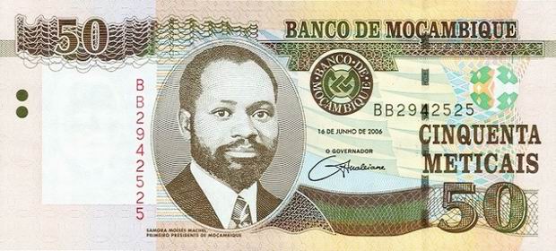 monnaie au Mozambique